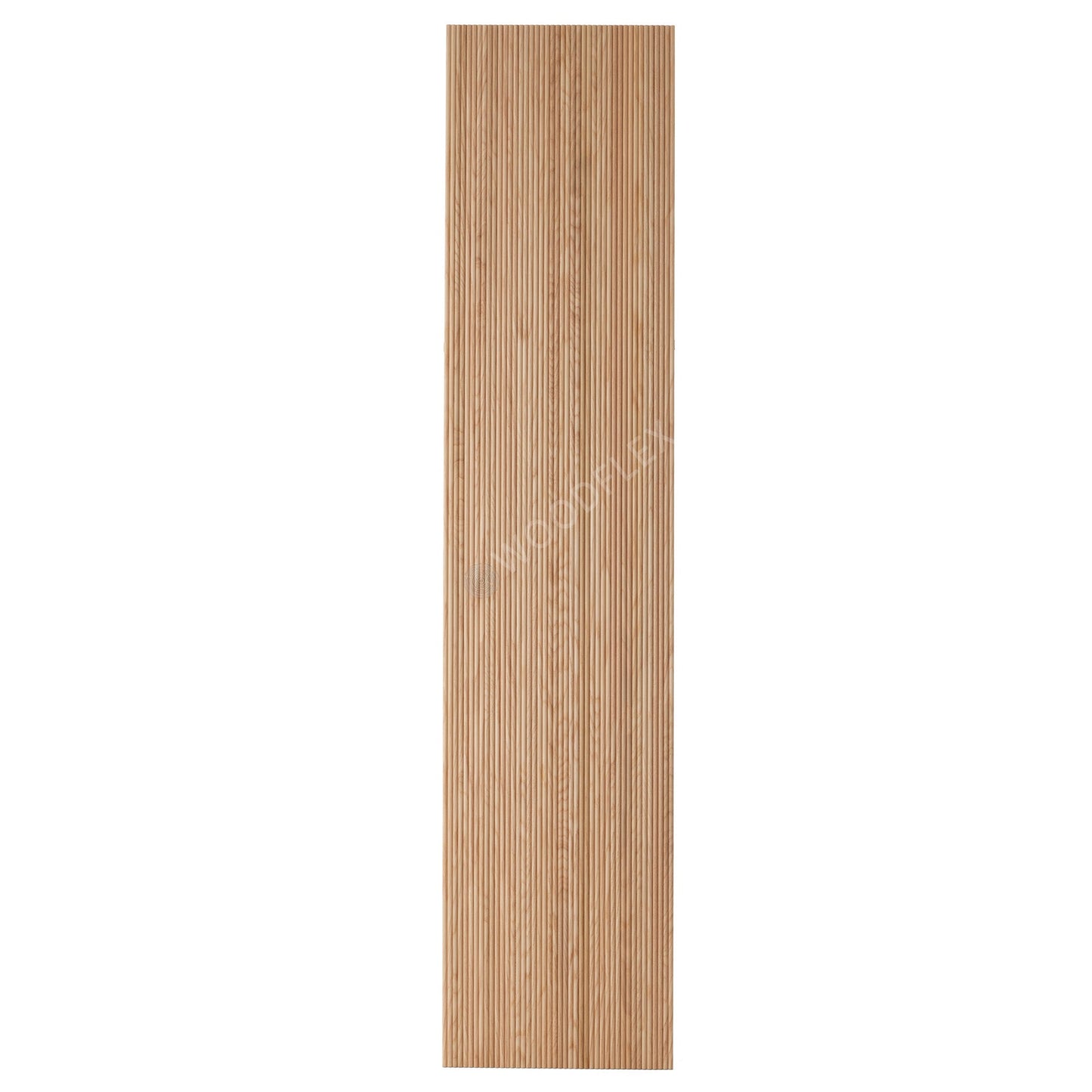 WOODFLEX Flexible Wooden Slat Wall Panel - Oak Veneer - 2700mm x 600mm - Slats