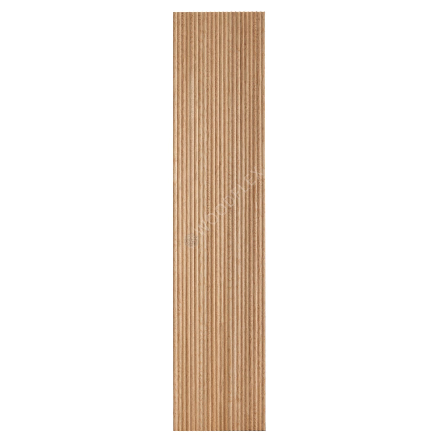 WOODFLEX Flexible Wooden Slat Wall Panel - Oak Veneer - 2700mm x 600mm - Wave