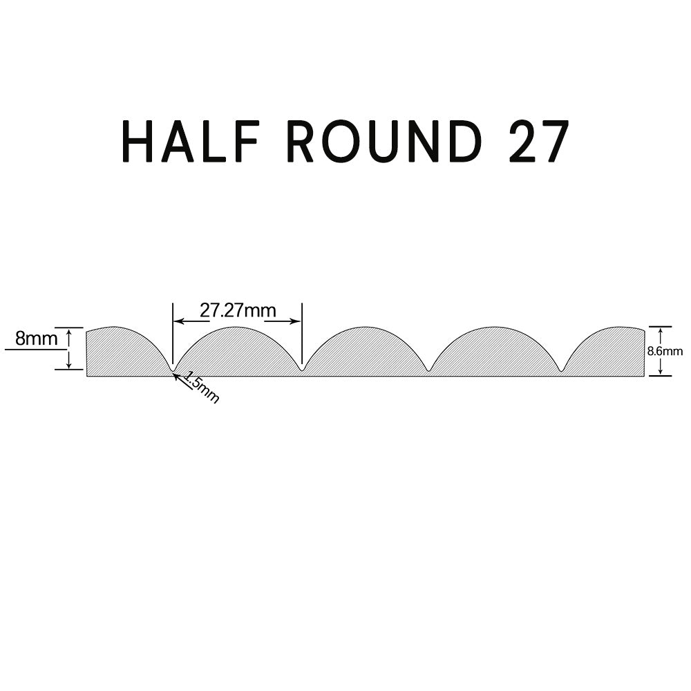 WOODFLEX FLEXIBLE PRIMED SAMPLES - SET OF 4