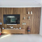 WOODFLEX Outdoor & Indoor Solid Hard Wood Slat Wall Ceiling Pool Fence Cladding - Paulownia - 3000mm x 545mm