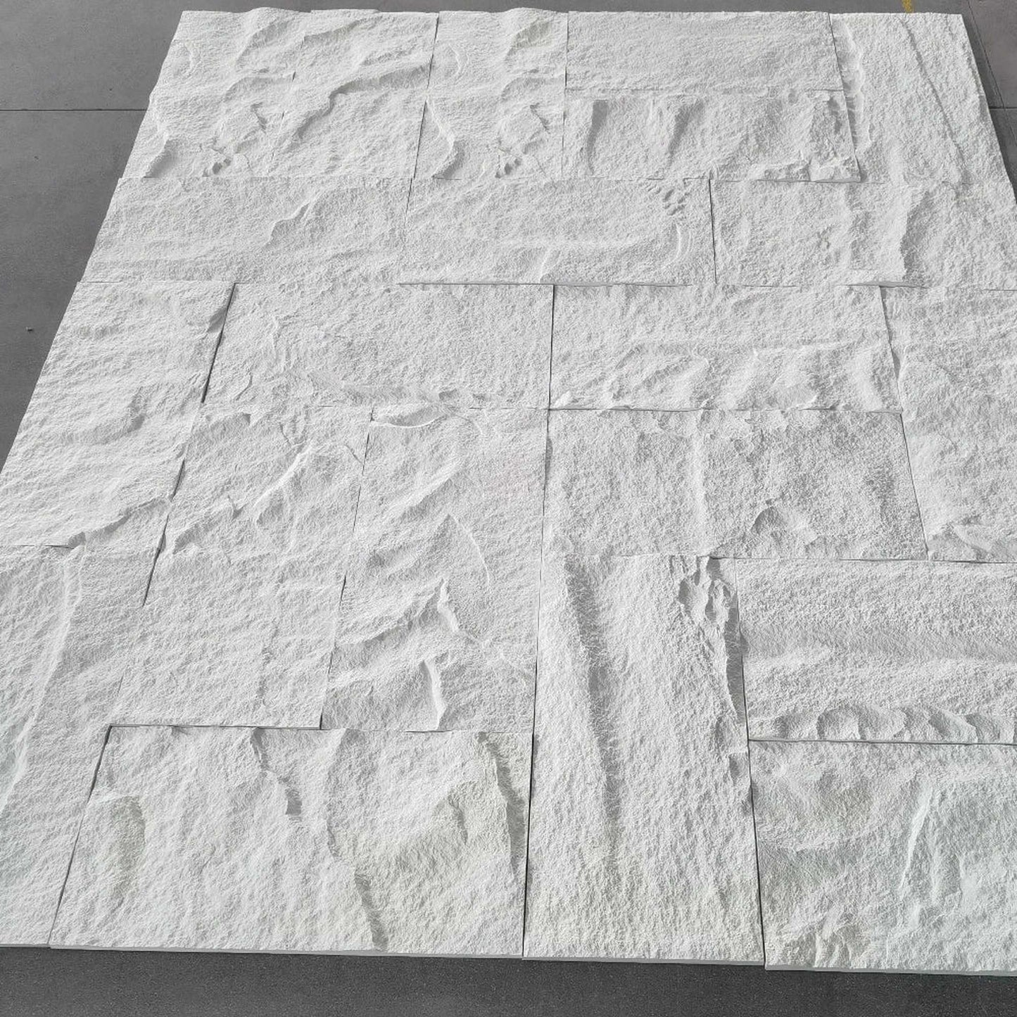 WOODFLEX PU STONE PANEL - STONE SKIN White - 2400 x 600mm