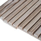 WOODFLEX Outdoor & Indoor Solid Hard Wood Slat Wall Ceiling Pool Fence Cladding - Oak - 2700mm x 545mm