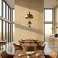 WOODFLEX FLEXIBLE SOFT STONE PANEL - ROUGH LINE White - 2700 x 600mm