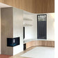 WOODFLEX Flexible Wooden Slat Wall Panel - Oak Veneer - 3000mm x 600mm - Half Round