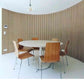 WOODFLEX Flexible Acoustic Wood Slat Wall Panel, Oak Veneer - 2700mm x 600mm - SLIM