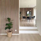 WOODFLEX Flexible Acoustic Wood Slat Panel - 3 Sided Full Wrap Oak Veneer on Black - 2700mm x 600mm