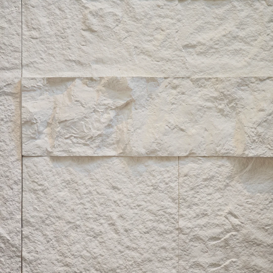 WOODFLEX FLEXIBLE PU STONE PANEL - STONE SKIN White - 1200 x 600mm