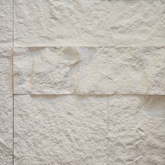 WOODFLEX PU STONE PANEL - STONE SKIN White - 2400 x 600mm