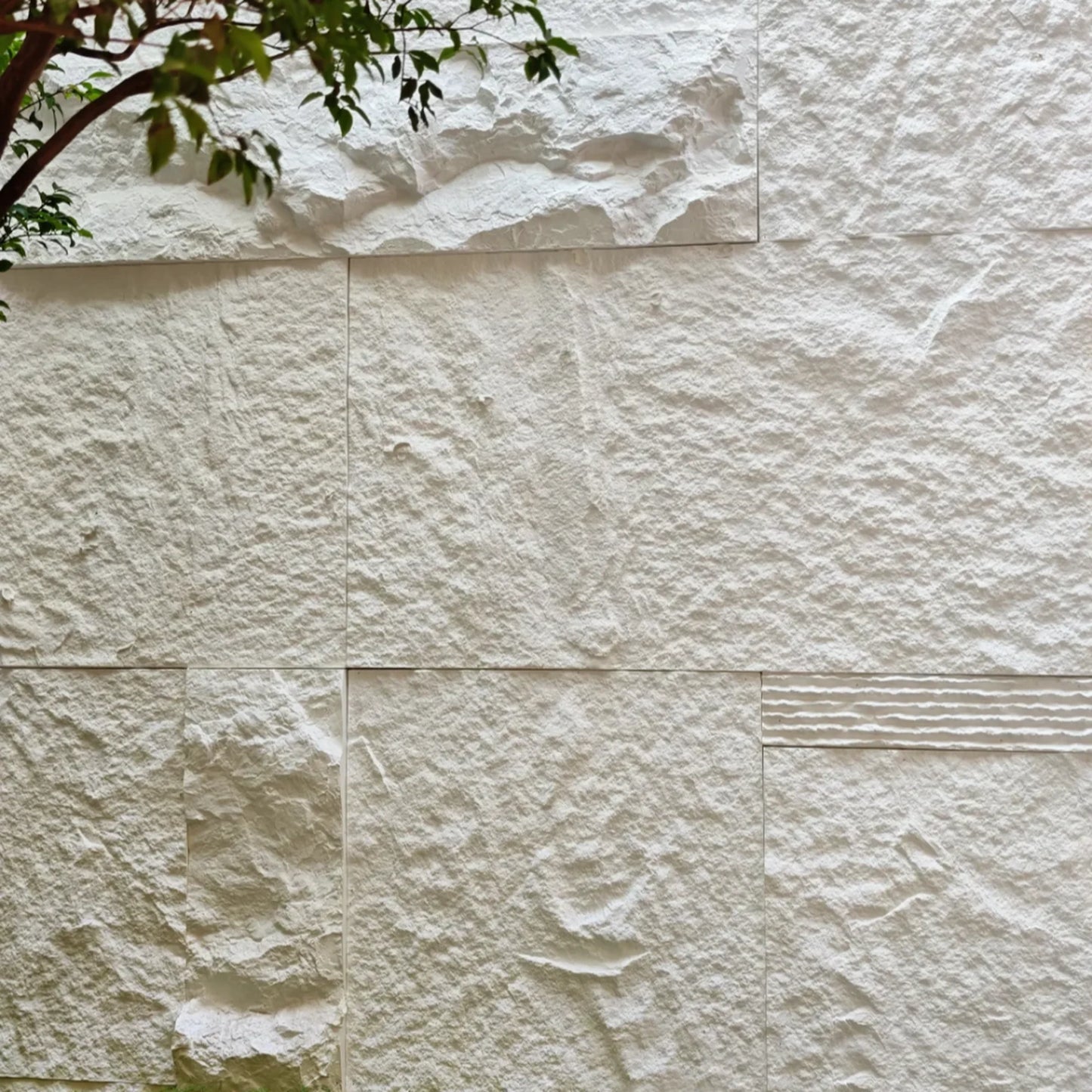 WOODFLEX PU STONE PANEL - STONE SKIN White - 1200 x 600mm
