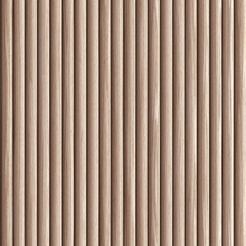 WOODFLEX Flexible Wooden Slat Wall Panel - Oak Veneer - 2700mm x 600mm - Half Round