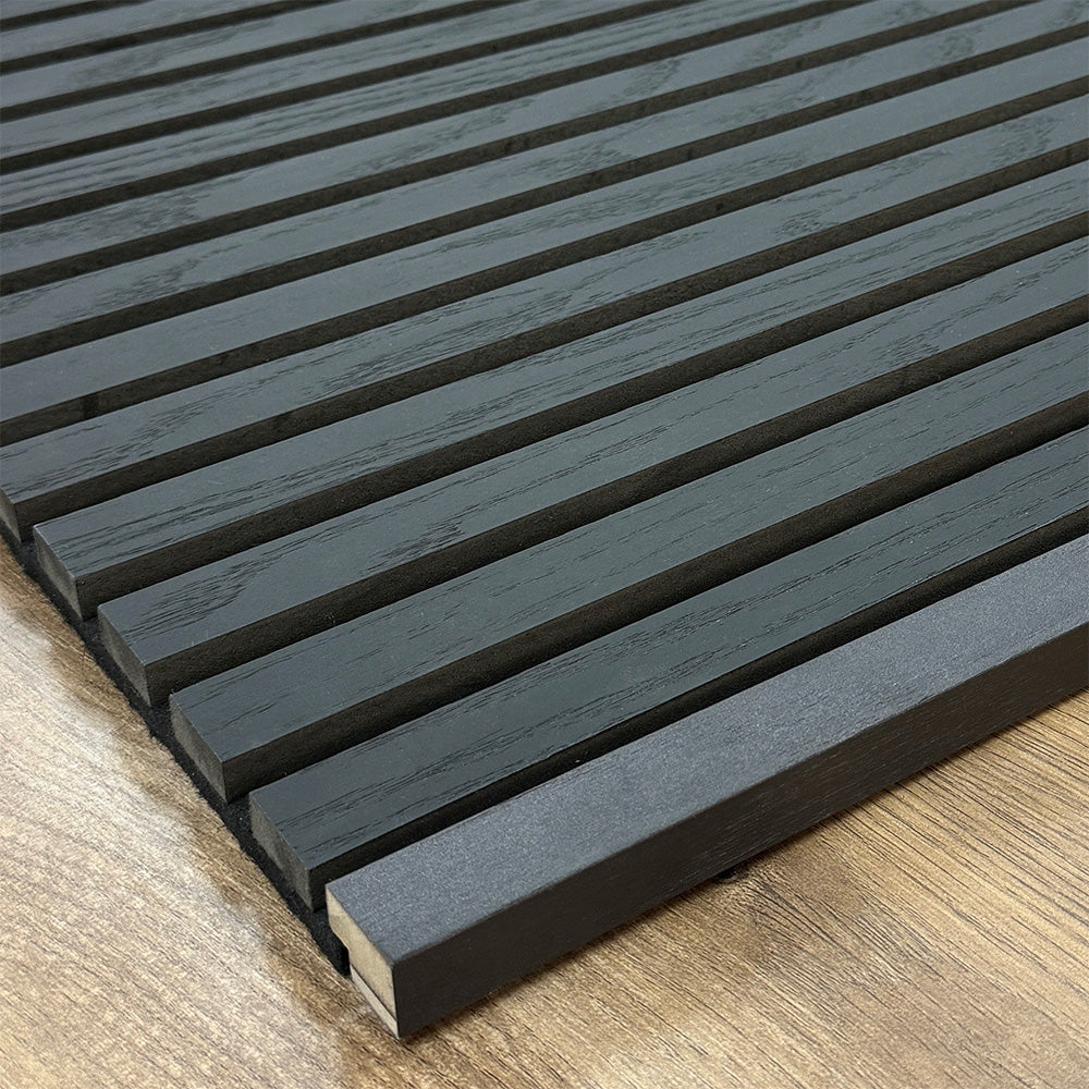 WOODFLEX Edging for Wall Panel 2700mm - Black