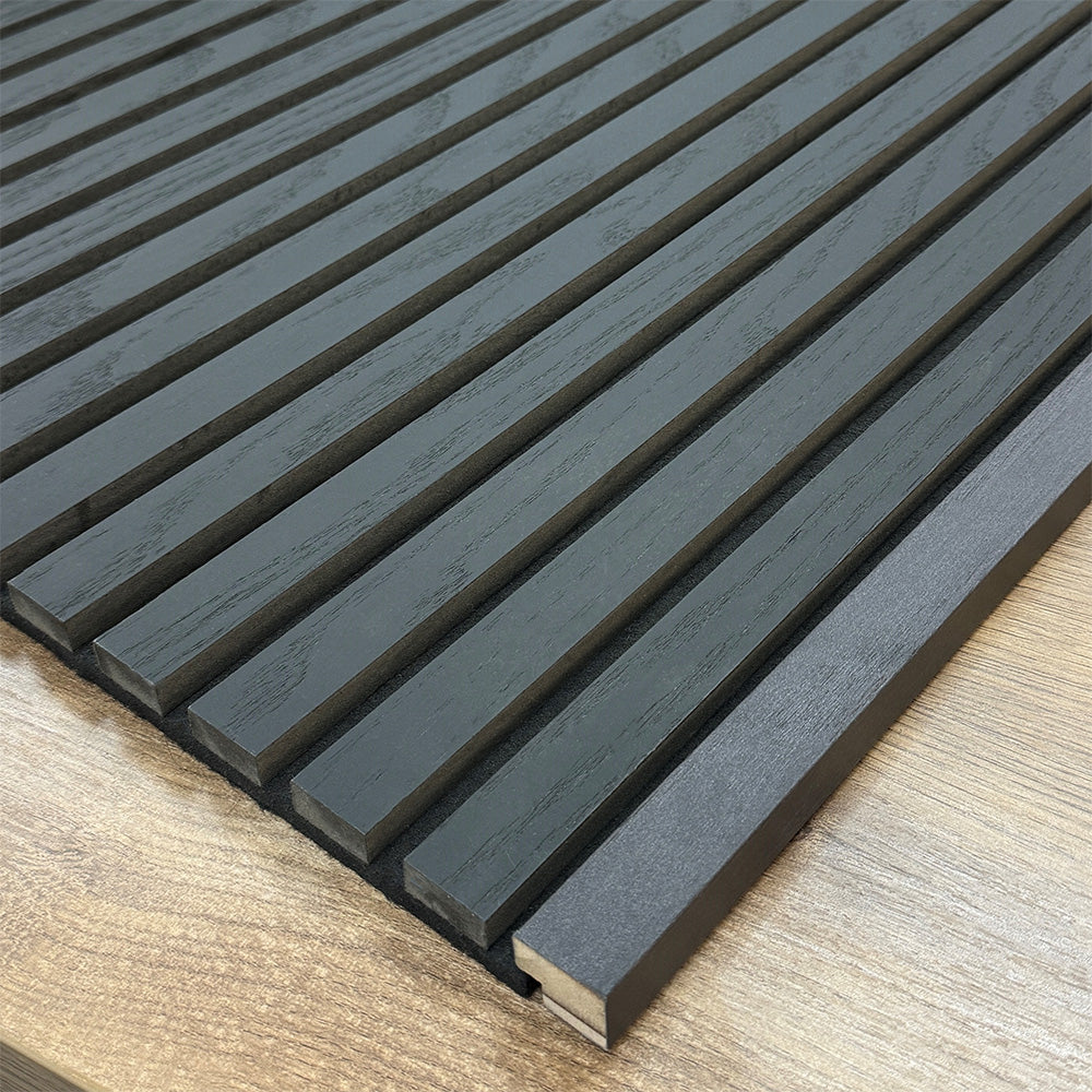 WOODFLEX Edging for Wall Panel 2700mm - Black