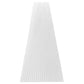 WOODFLEX WHITE PRIMED FLEXIBLE - HALF ROUND 27 - 2700mm X 600mm