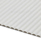 WOODFLEX WHITE PRIMED FLEXIBLE UNDER BENCH - HALF ROUND 27 - 900mm X 600mm