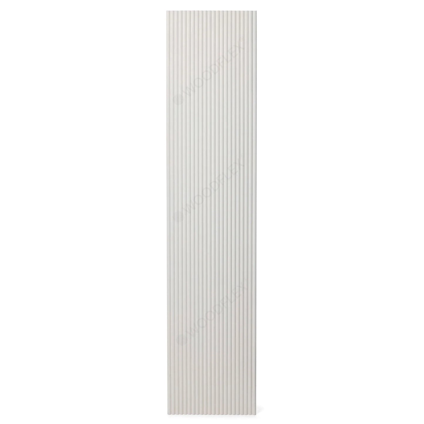 WOODFLEX WHITE PRIMED FLEXIBLE - HALF ROUND 27 - 2700mm X 600mm