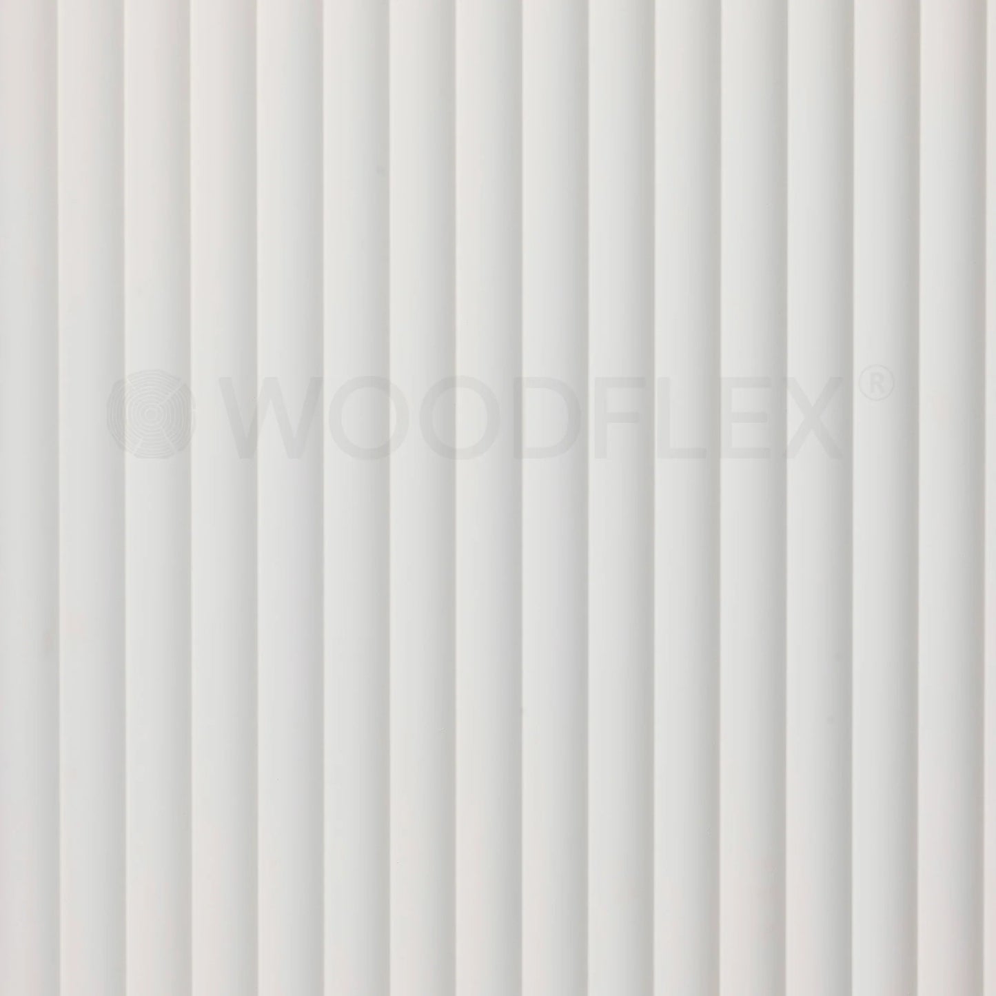 WOODFLEX WHITE PRIMED FLEXIBLE - HALF ROUND 37 - 2700mm x 600mm