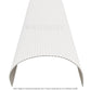 WOODFLEX PRIMED FLEXIBLE UNDERBENCH - HALF ROUND 27 - 900mm X 600mm