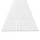 WOODFLEX WHITE PRIMED FLEXIBLE UNDER BENCH - HALF ROUND 27 - 900mm X 600mm