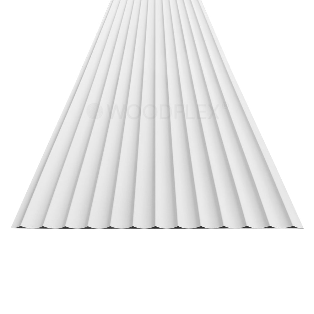 WOODFLEX PRIMED FLEXIBLE - WAVE 46 - 2700mm x 600mm