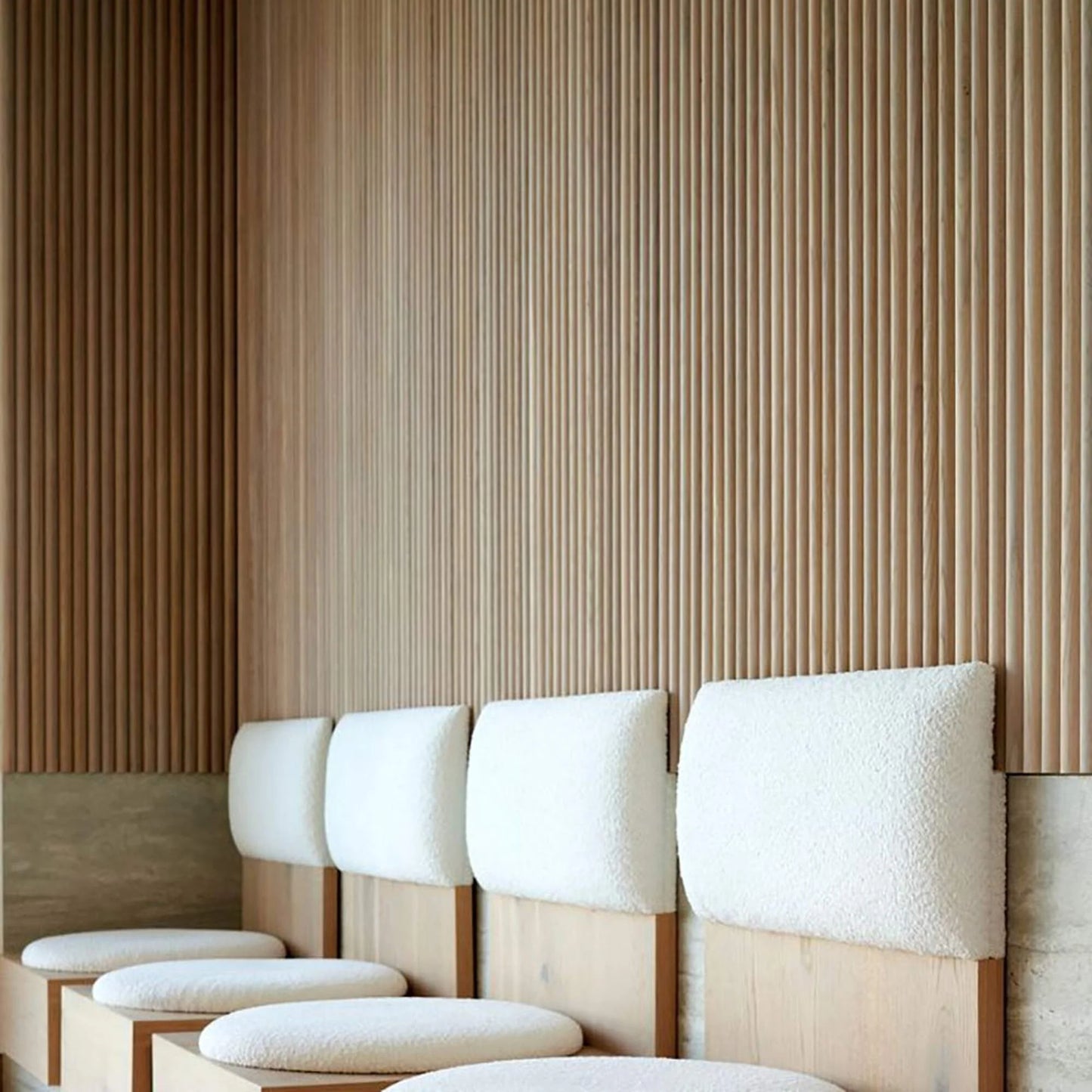 WOODFLEX FLOW FLEXIBLE VENEER SLIM PANELS - SAMPLES - SET OF 2