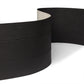 WOODFLEX  Flexible SOFT STONE PANEL - CHARCOAL BURNT WOOD - Black - 2700 x 600mm