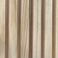 WOODFLEX Outdoor & Indoor Solid Hard Wood Slat Wall Ceiling Pool Fence Cladding - Oak - 2700mm x 545mm