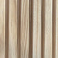 WOODFLEX Outdoor & Indoor Solid Hard Wood Slat Wall Ceiling Pool Fence Cladding - Paulownia - 3000mm x 545mm