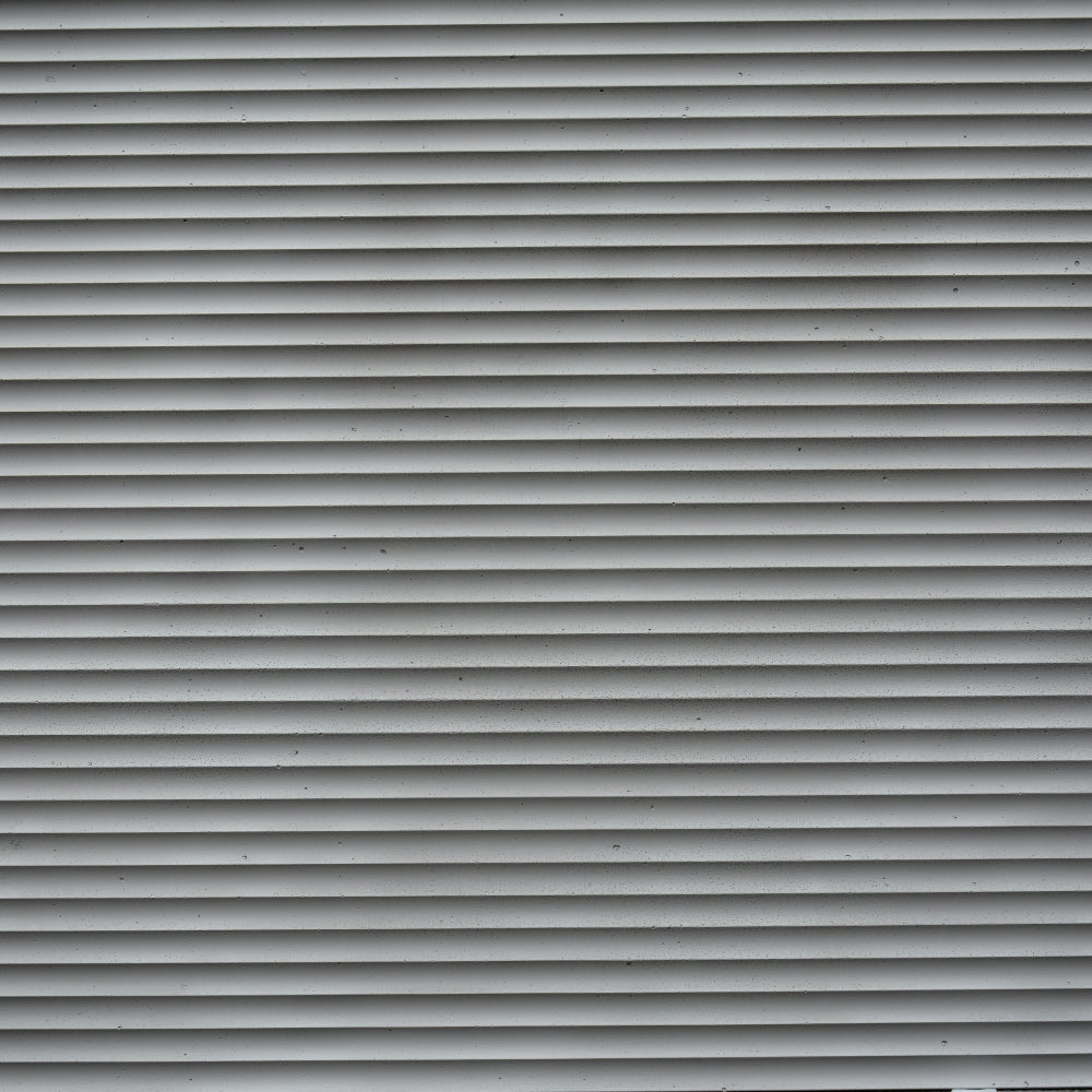 WOODFLEX FLEXIBLE PU STONE PANEL - RIPPLE BOARD Grey - 1200 x 600mm