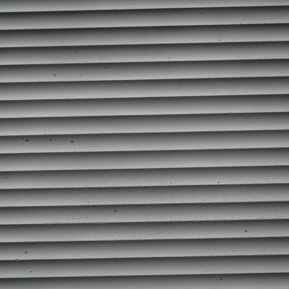 WOODFLEX FLEXIBLE PU STONE PANEL - RIPPLE BOARD Grey - 1200 x 600mm