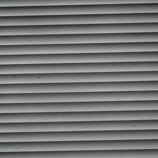 WOODFLEX FLEXIBLE PU STONE PANEL - RIPPLE BOARD Grey - 1200 x 600mm