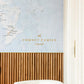 WOODFLEX Flexible Solid Paulownia Wood Slat Wall Panel - 2700mm x 600mm - Wave