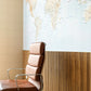 WOODFLEX Flexible Solid Paulownia Wood Slat Wall Panel - 2700mm x 600mm - Wave