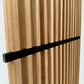 WOODFLEX Outdoor Hard Wood Slat Wall Fence Batten Screen Cladding - 2400mm x 600mm