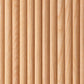 WOODFLEX Flexible Wooden Slat Wall Panel - Oak Veneer - 2700mm x 600mm - Half Round 37mm