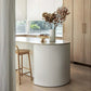WOODFLEX WHITE PRIMED FLEXIBLE - HALF ROUND 27 - 2700mm X 600mm