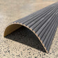 WOODFLEX Flexible Wooden Slat Wall Panel - Black - 2700mm x 600mm - Half Round 27mm