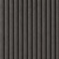 WOODFLEX Flexible Wooden Slat Wall Panel - Black Oak - 2700mm x 600mm - Half Round 37mm