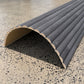 WOODFLEX Flexible Wooden Slat Wall Panel - Black Oak - 2700mm x 600mm - Half Round 37mm