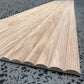 WOODFLEX Flexible Wooden Slat Wall Panel - Oak Veneer - 2700mm x 600mm - Half Round 37mm