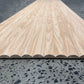 WOODFLEX Flexible Wooden Slat Wall Panel - Oak Veneer - 2700mm x 600mm - Half Round 37mm