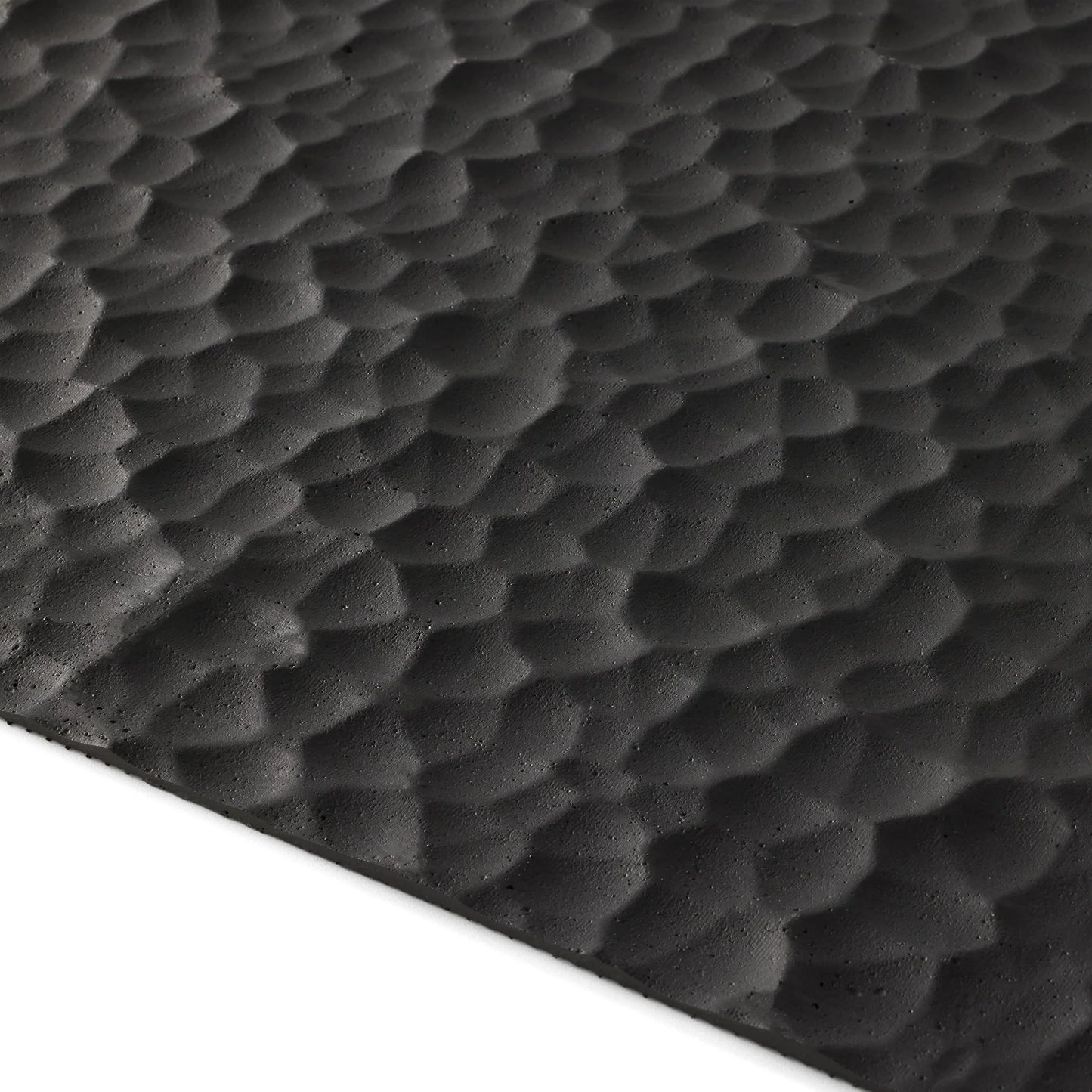 WOODFLEX  Flexible SOFT STONE PANEL - HIVE STONE Black - 1200 x 600mm