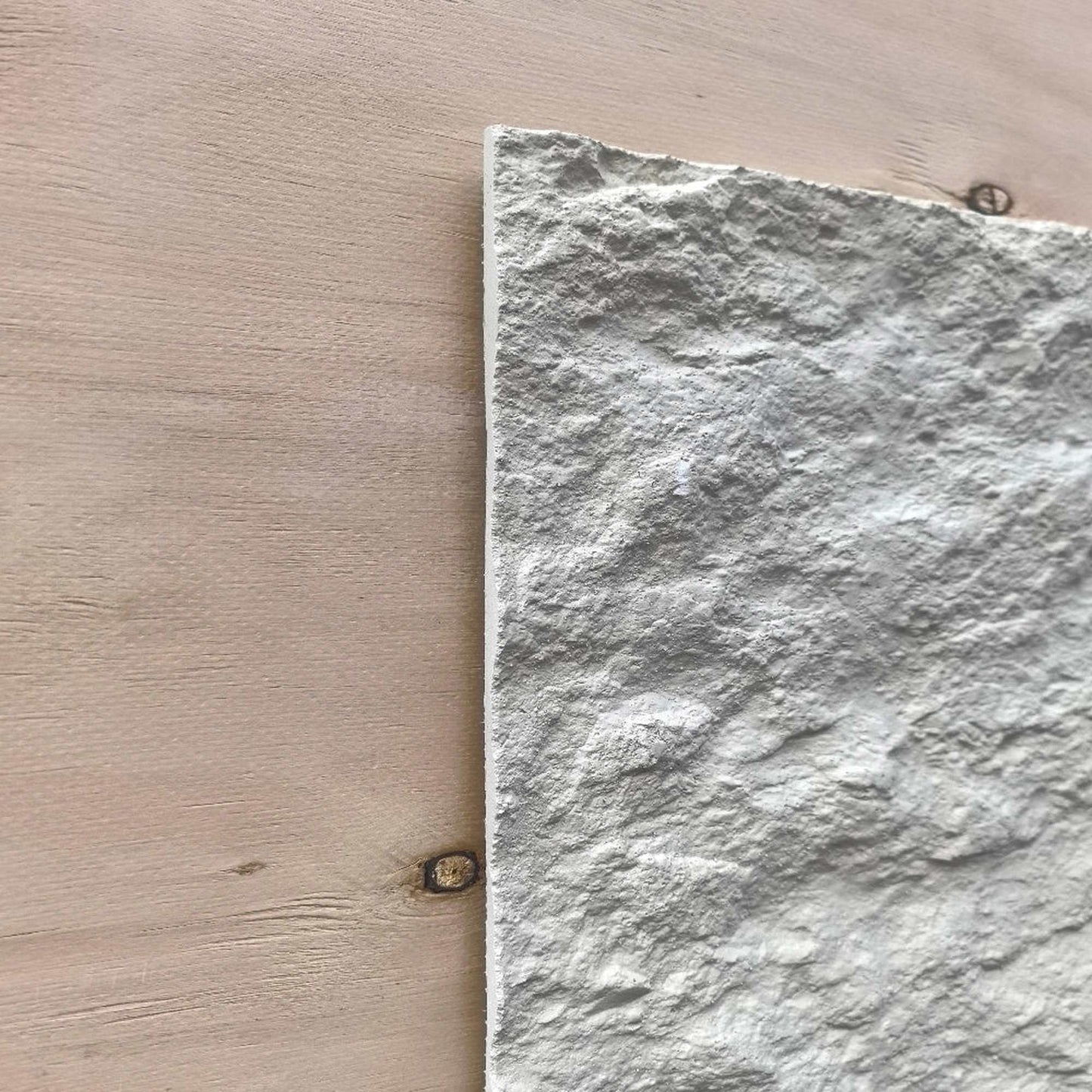 WOODFLEX FLEXIBLE SOFT STONE PANEL - STARY STONE WHITE - SAMPLE