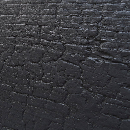 WOODFLEX FLEXIBLE PU STONE PANEL - CHARCOAL BURNT WOOD Black - 2700 x 600mm