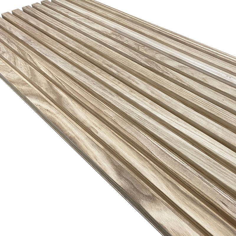 WOODFLEX Outdoor & Indoor Solid Hard Wood Slat Wall & Ceiling Cladding - Oak - 2700mm x 545mm