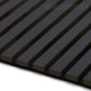 WOODFLEX Flexible Acoustic Wood Slat Wall Panel - Black Coated - 3000mm x 600mm