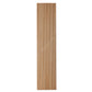 WOODFLEX Z-Style Acoustic Wood Slat Panel - 3 Sided Full Wrap Oak Veneer - 2700mm x 600mm
