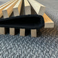 WOODFLEX Flexible Acoustic Battened Wood Slat Panel - 3 Sided Full Wrap Oak Veneer - 2700mm x 600mm