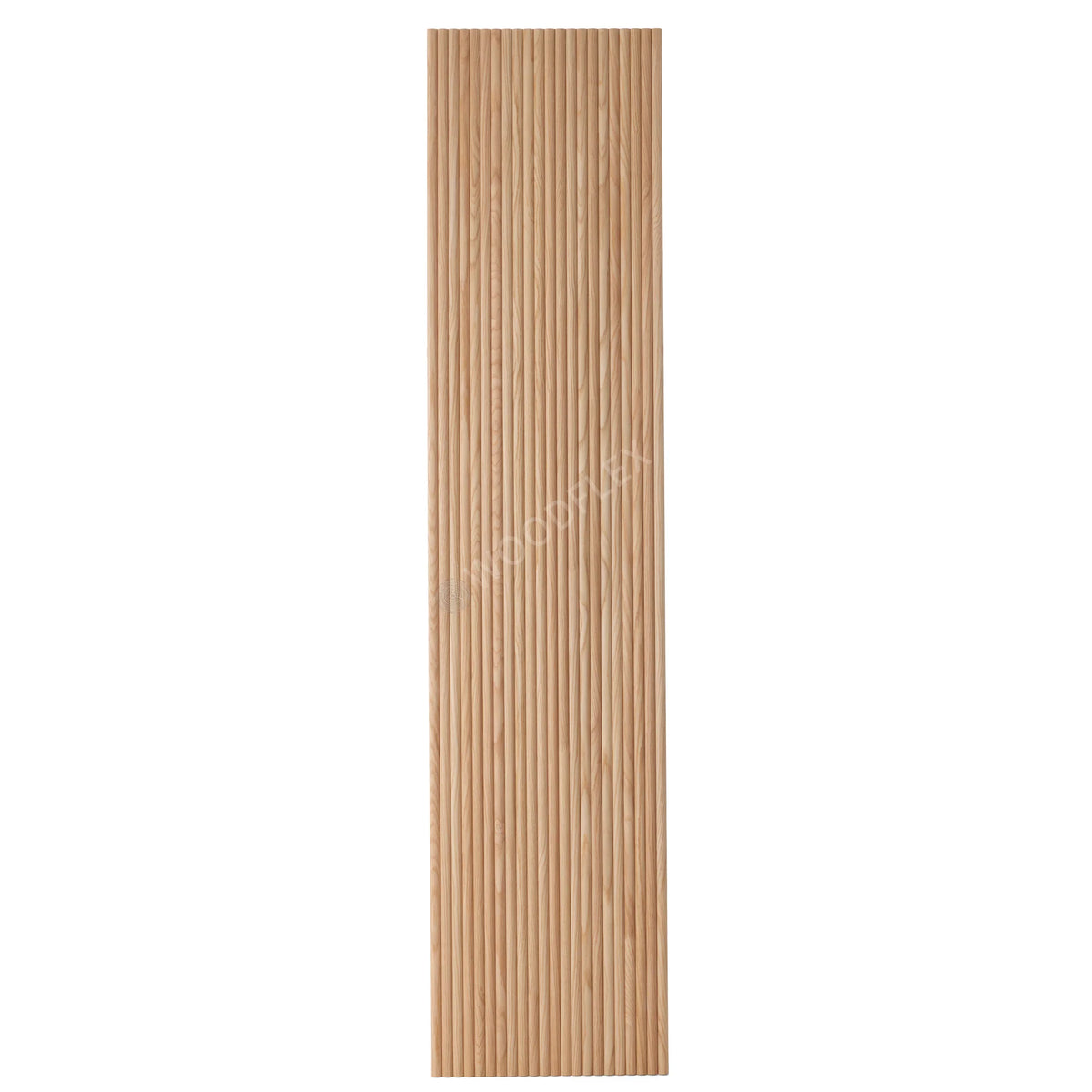 WOODFLEX Flexible Wooden Slat Wall Panel - Oak Veneer - 2700mm x 600mm - Half Round
