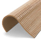 WOODFLEX Flexible Wooden Slat Wall Panel - Oak Veneer - 2700mm x 600mm - Mini Half Round