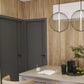 WOODFLEX Outdoor & Indoor Solid Hard Wood Slat Wall Ceiling Pool Fence Cladding - Paulownia - 3000mm x 545mm